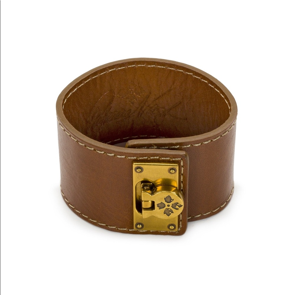 Patricia Nash Irena Tan Leather Cuff